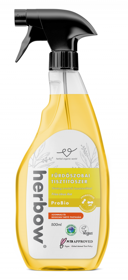 Herbow probiotický sprej na čistenie kúpeľne s citrusovou vôňou 500 ml - 97318