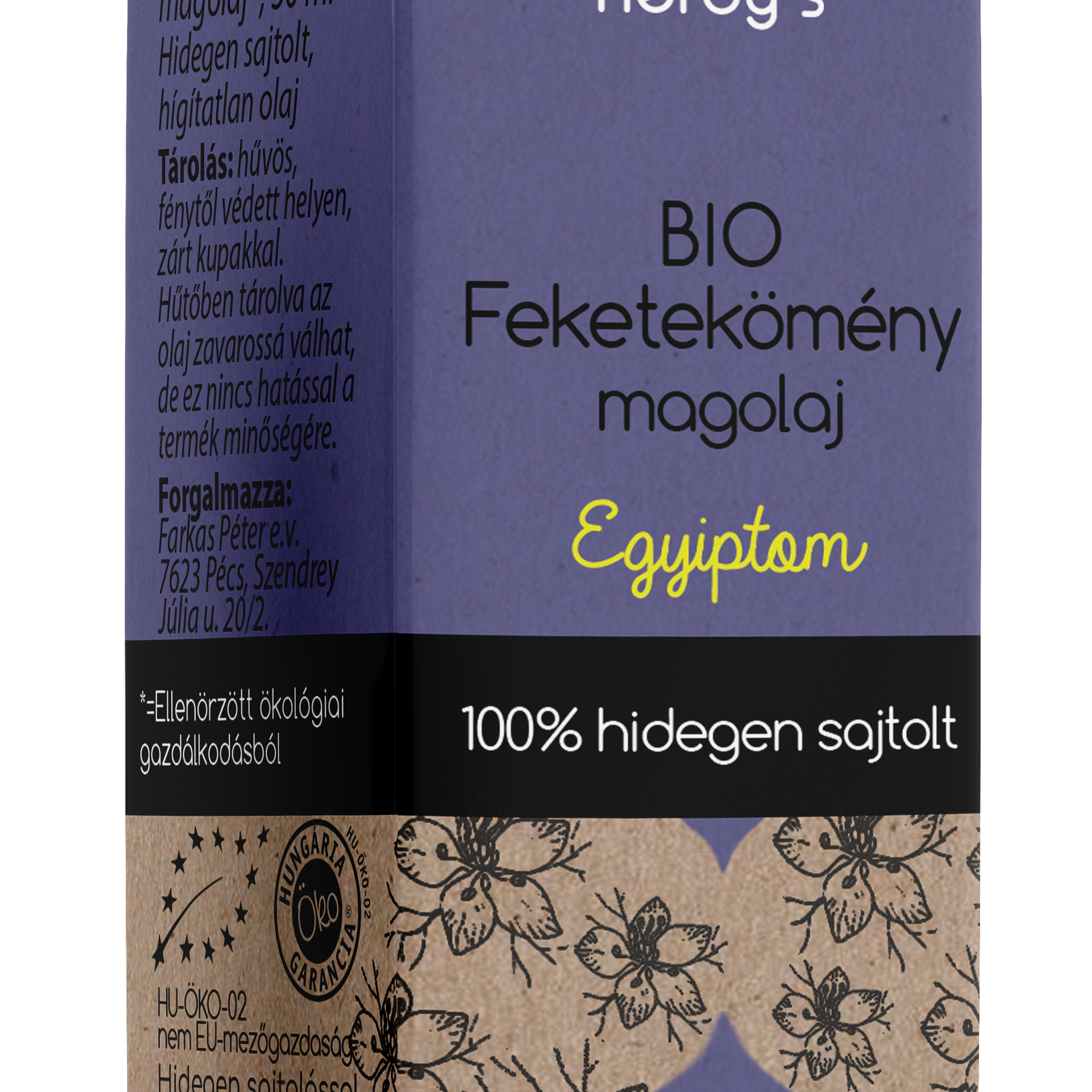 Herbys Bio čiernokvetový olej lisovaný za studena 30 ml - 87811