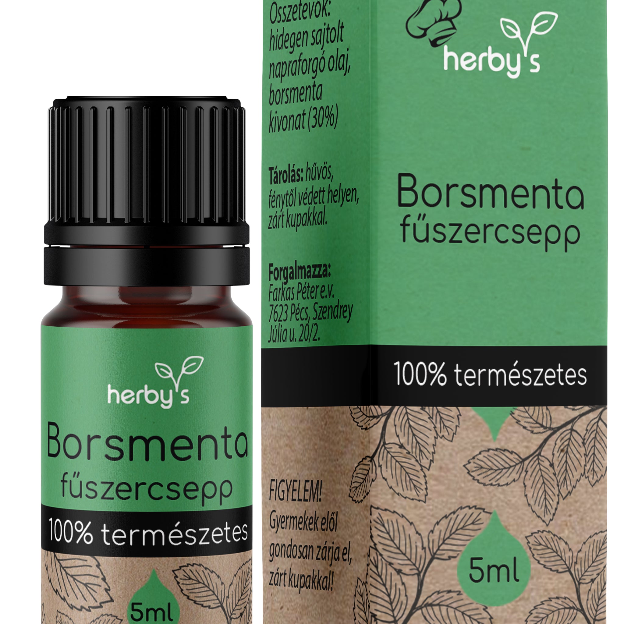 Herbys mätové koreniace kvapky 5 ml - 87825