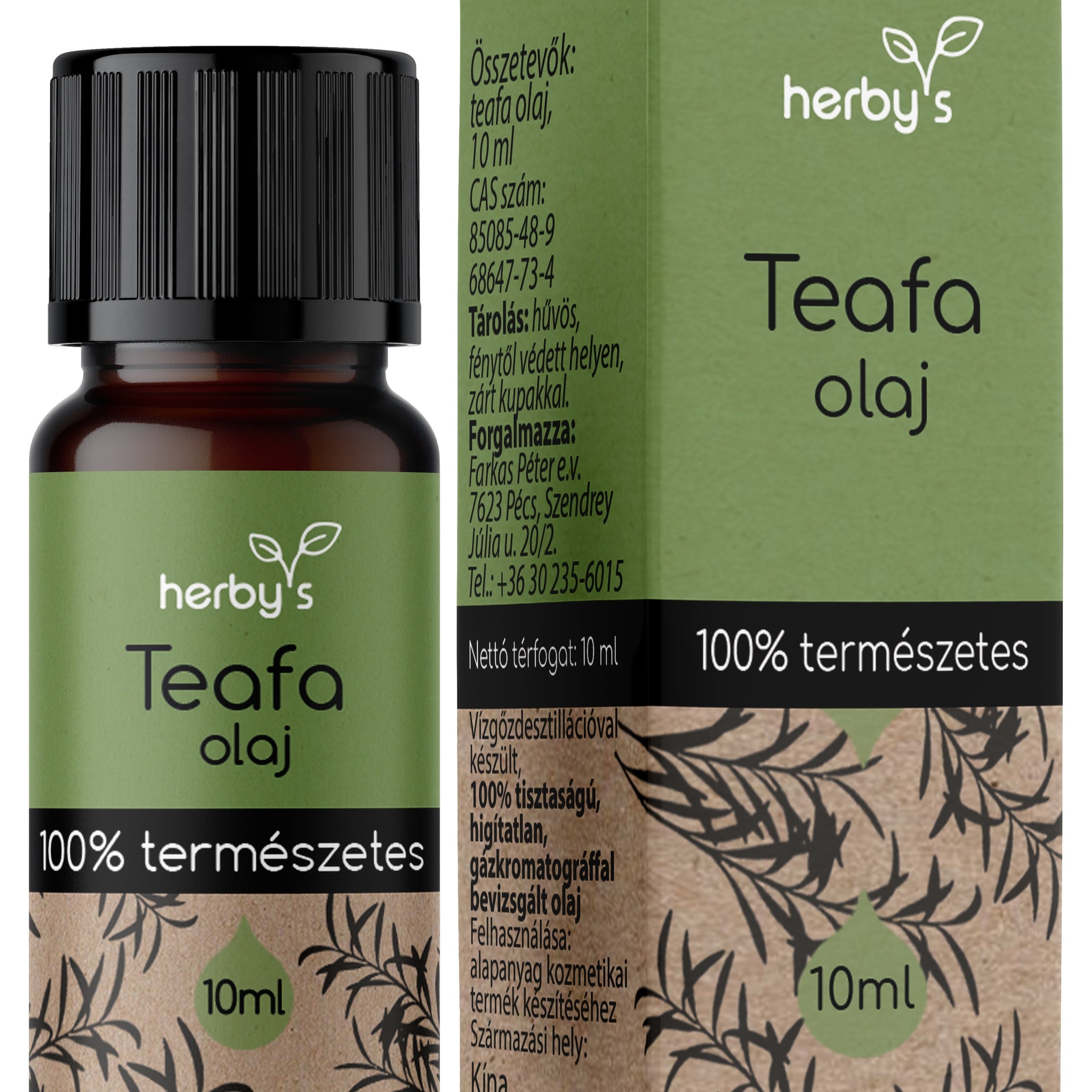 Herbys čajovníkový esenciálny olej 10 ml - 89350