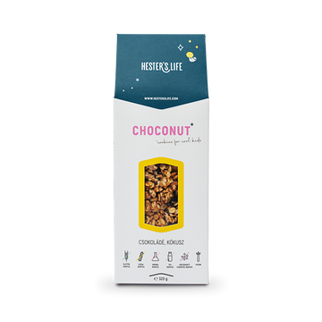 Hester's Life Čokoládovo-kokosová granola cookies 320 g - 91203