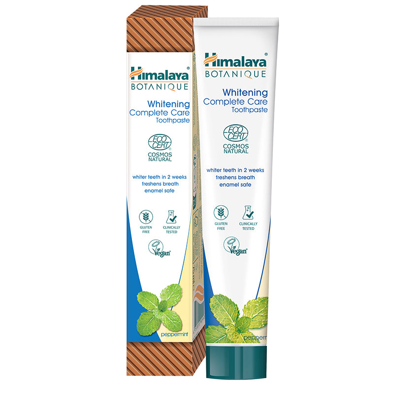 Himalaya botanique prírodné bielenie, úplná ochrana, odberová zubná krém 75 ml