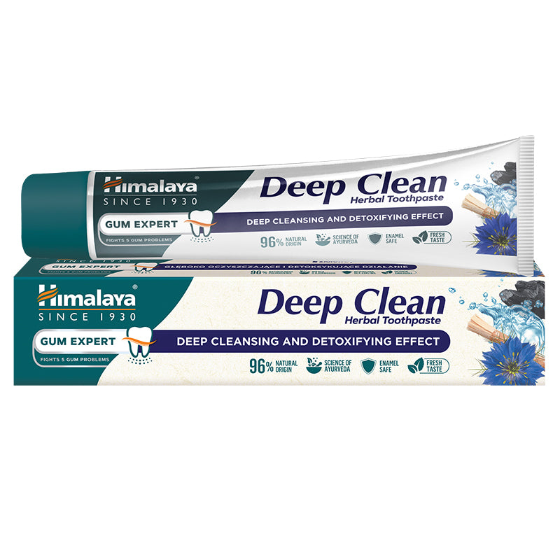 Himalaya deep clean čistiaci zubný krém s bylinkami 75 ml