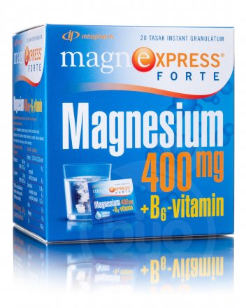 Innopharm magnexpress forte 400 mg granulát 20 šálok