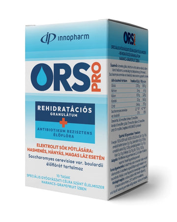 Innopharm ORS PRO Rehydratačné Granuláty s Pomarančovo-Grapefruitovou Príchuťou 10 ks - 94722