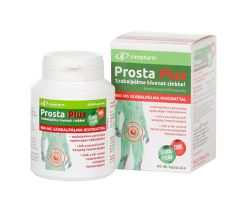 Innopharm prosta plus 400 mg sabaly + 60 šálok zinku