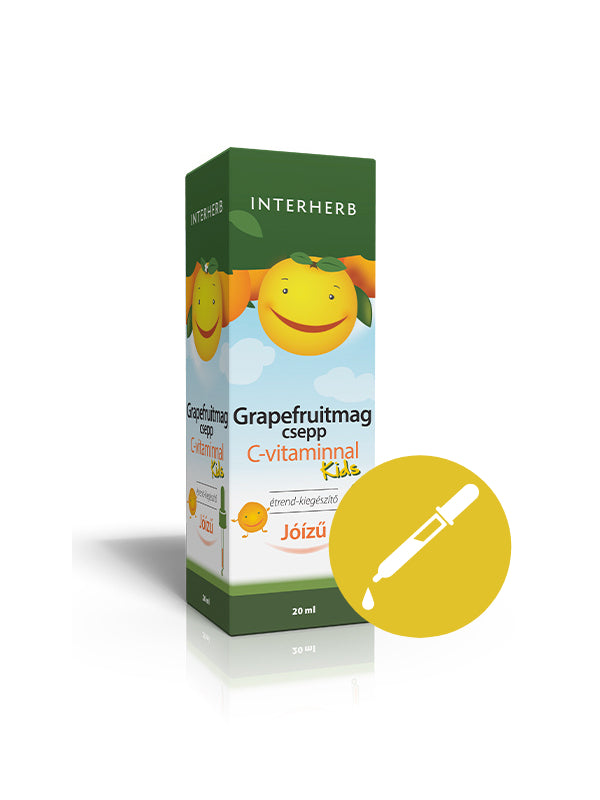 Interherb grapefruit seed drop kids s vitamínom C 20 ml