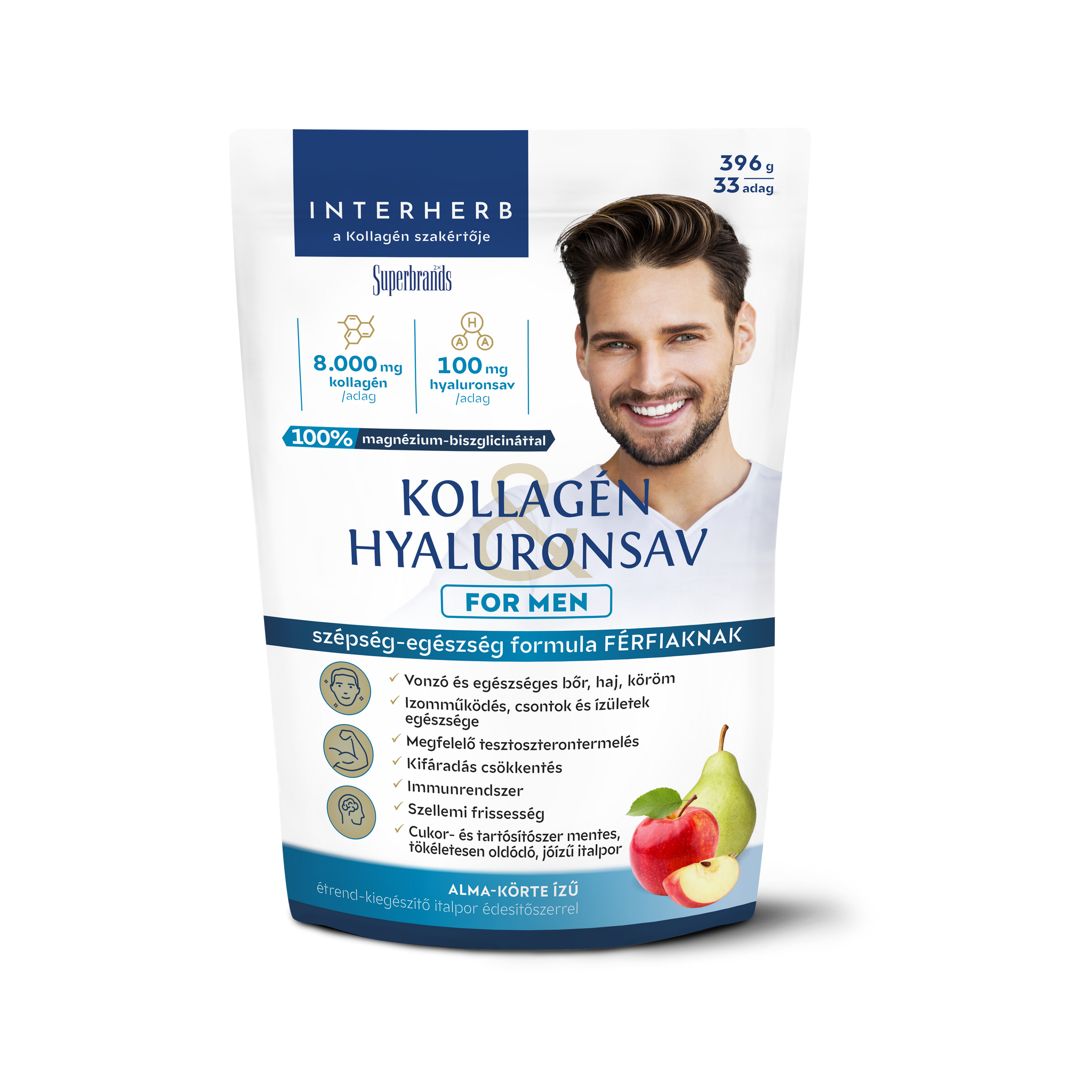 Interherb kolagén a hyalurónová kyselina v nápoji 396 g