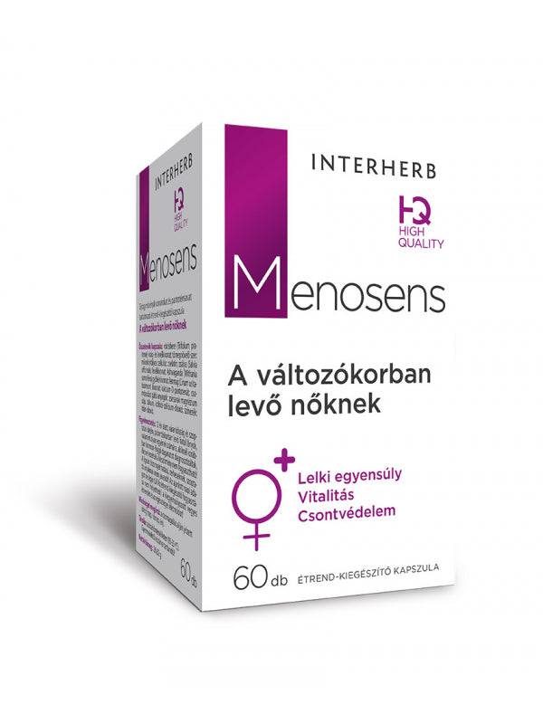 Interherb Menosens pre meniaci sa čas 60 kapsul