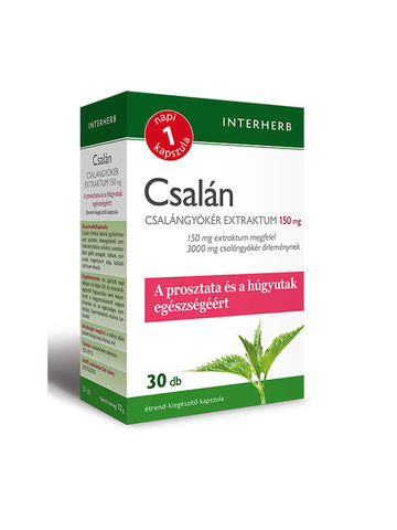Interherb 1 kapsula extraktu z ľaníc denne 30 šálok