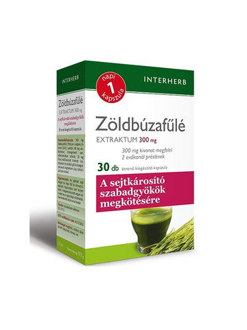Interherb 1 kapsula extraktu zeleného kvetiny denne 30