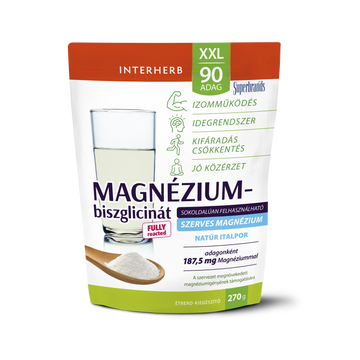 Interherb xxl 90 dávok magnézium-biszglicinát prášok na pitie 270 g