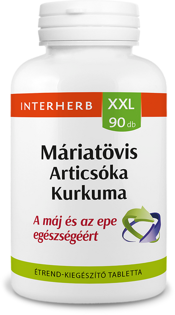 Interherb xxl Mariánsky melón a oriešok a kurkuma tablety 90