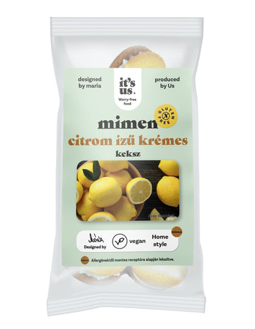 It's us MIMEN bezgluténové keksíky s citrónovou príchuťou 150 g - 47980