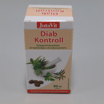 JUTAVIT Diab kontrol s organickým chrómom 80 tabliet - 27189
