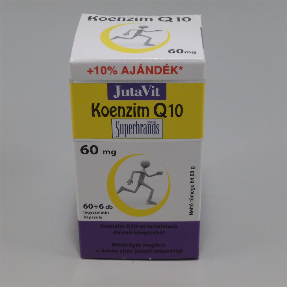 JutaVit Koenzým Q10 mäkká kapsula 60 mg 66 ks - 21702
