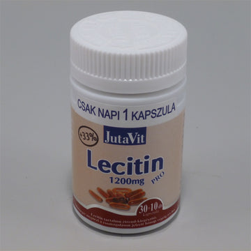 Jutavit Lecitínové kapsuly pre podporu pamäte 1200 mg, 40 g - 14130