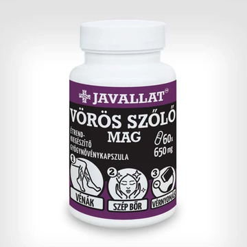 Uznesenie: červené hroznové semená - doplnkové kapsule 60 ks