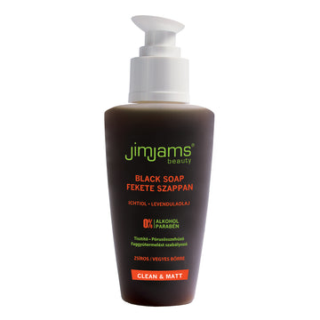 JimJams Pure & Clear Čierne mydlo 125 ml - 52034