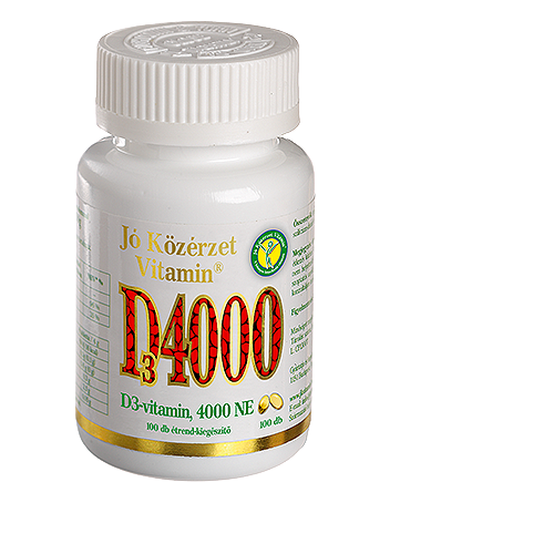 Vitamín D3 Dobrý pocit 4000ne 100 kapsúl