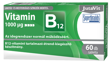 Jutavit Vitamín B12 1000 µg 60 tabliet - 82478