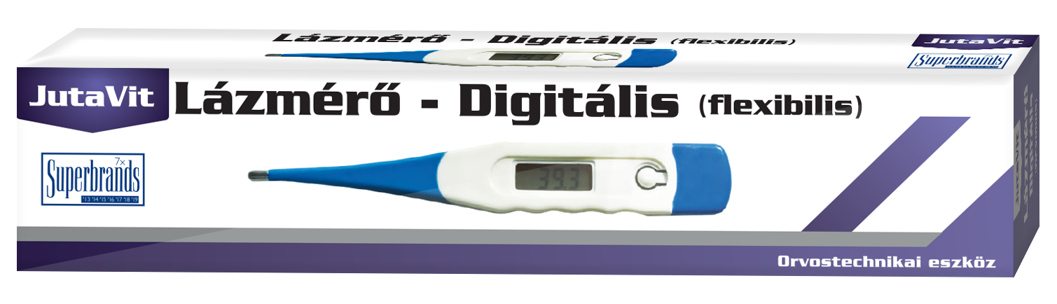Jutavit digitálny teplomer flexibilis 1 kus
