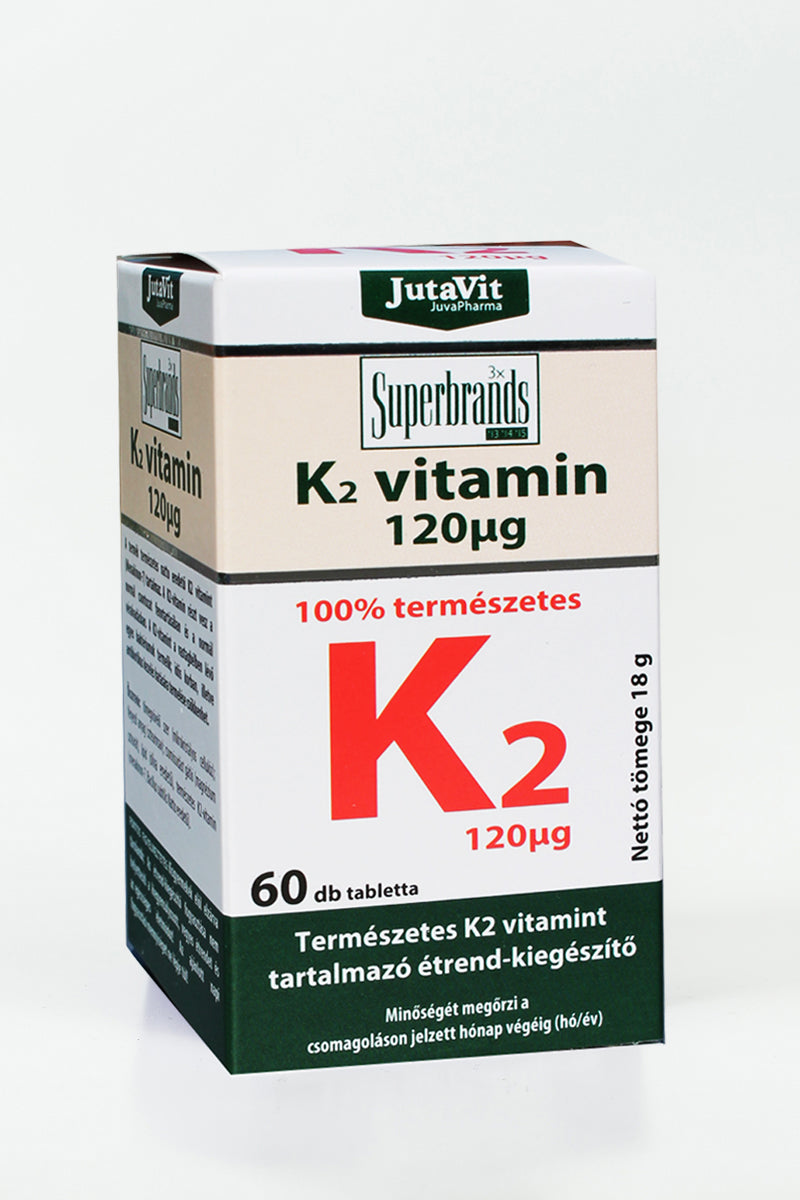 JutaVit Vitamín K2 120 µg, 60 tabliet - 54520