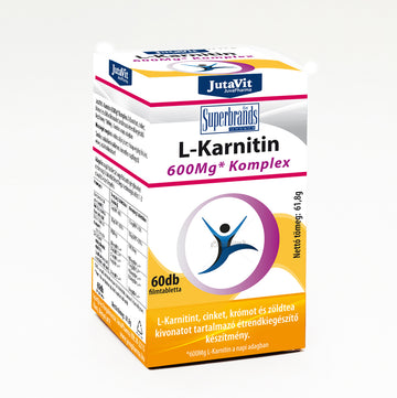 JutaVit L-Karnitín 600 mg Komplex 60 tabliet - 57080
