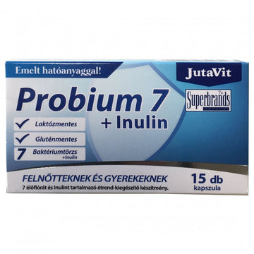 JUTAVIT Probiotické Kapsuly s Inulínom 15 ks - 87129