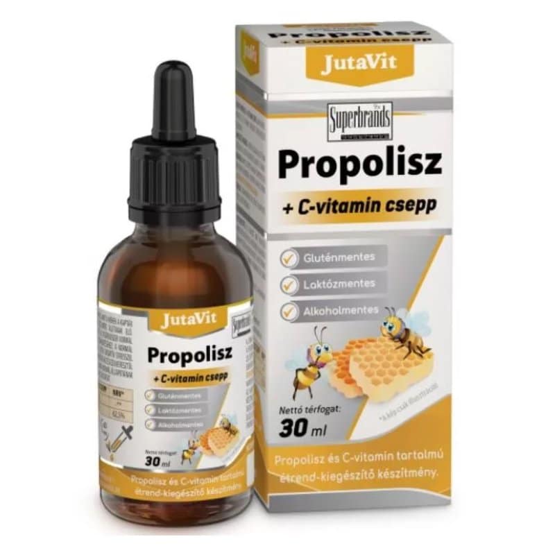 Jutavit Propolisové Kvapky s Vitamínom C 30 ml - 92382