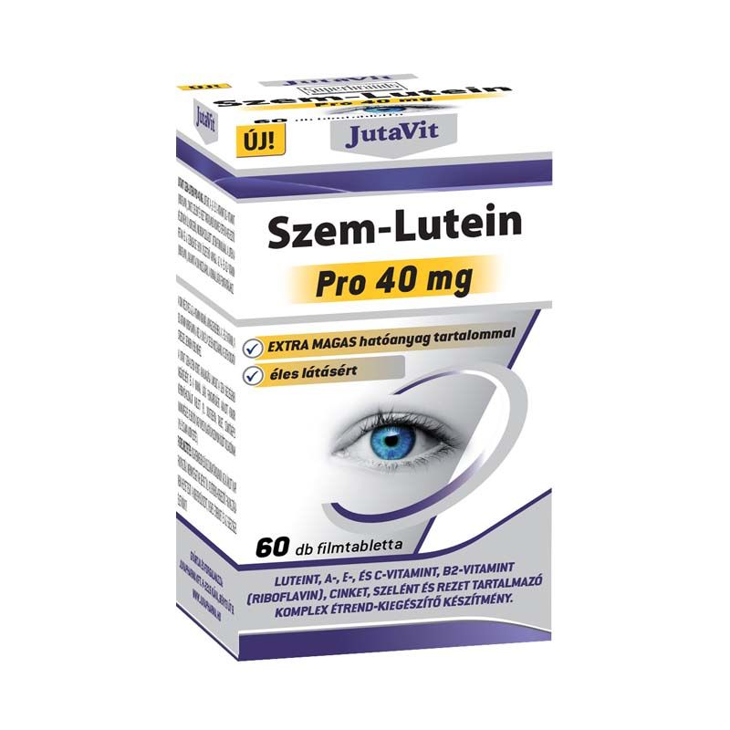 Jutavit očný lutein 40 mg 60 šálok