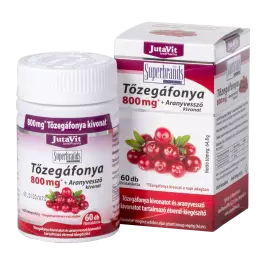 Jutavit filmom obalené tablety s brusnicovým a zlatobyľovým extraktom 60 ks - 53801