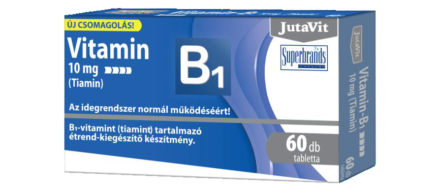 JutaVit B1-vitamín 10 mg 60 ks - 84525