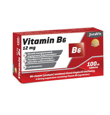 Jutavit vitamín b6 20 mg (pyridoxín) 100 g