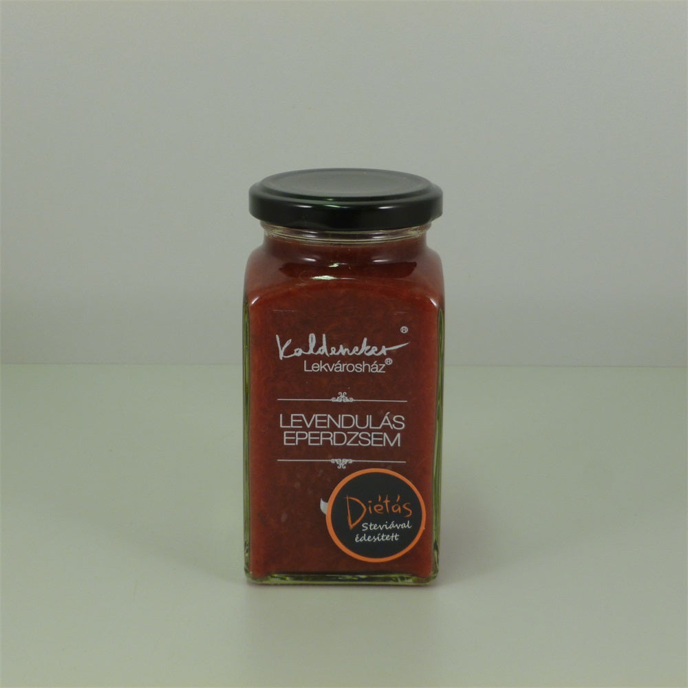 Kaldeneker levanduľovo-jahodový džem sladený stéviou bez pridaného cukru 312 ml - 39955