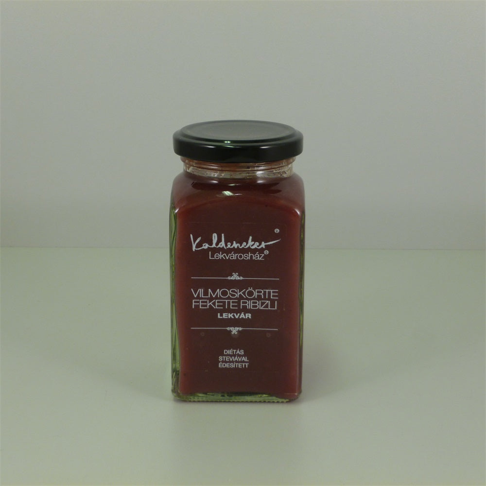 Kaldeneker Džem z hrušiek a čiernych ríbezlí so štipkou škorice, sladený stéviou 312 ml - 39954