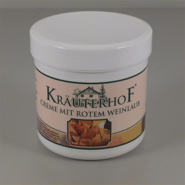 Kräuterhof Krém pre zdravé a ľahké nohy s červeným viničom 250 ml - 35185