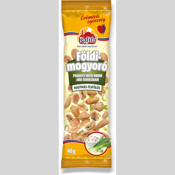 Kalifa arašidy s cibuľovo-smotanovou príchuťou 40 g - 54987