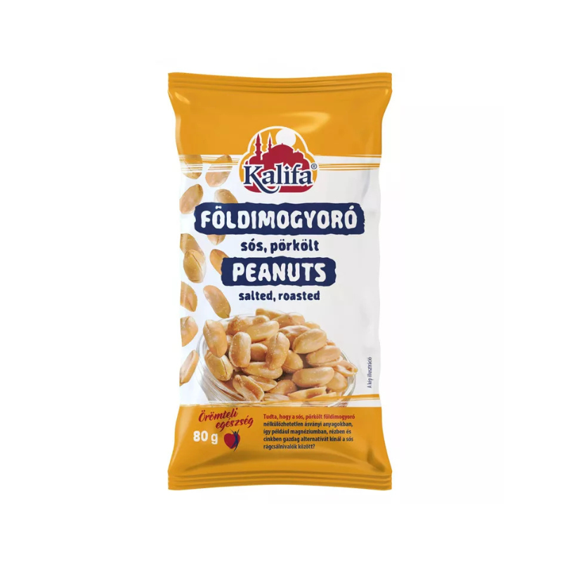 Kalifa Pražené a solené arašidy 80 g - 36399
