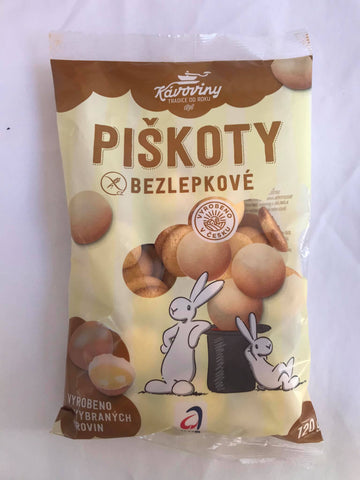 Kávoviny Bezlepkové piškoty 120 g - 38172