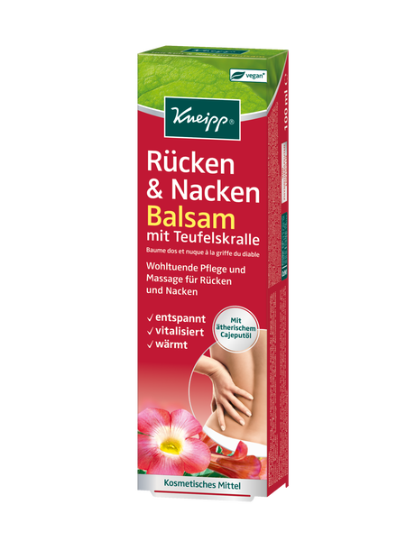 Kneipp hrejivý balzam na chrbát a šiju 100 ml - 92130