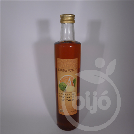 Kresnový pomarančový zázvorový sirup 500 ml