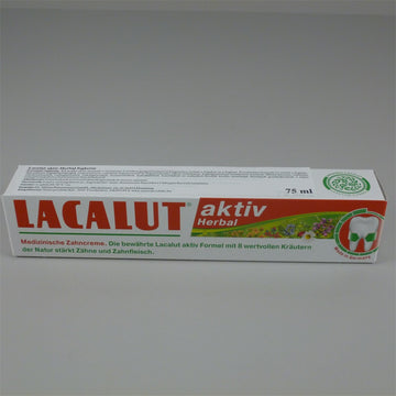 Lacalut Aktiv Bylinná zubná pasta 75 ml - 37306
