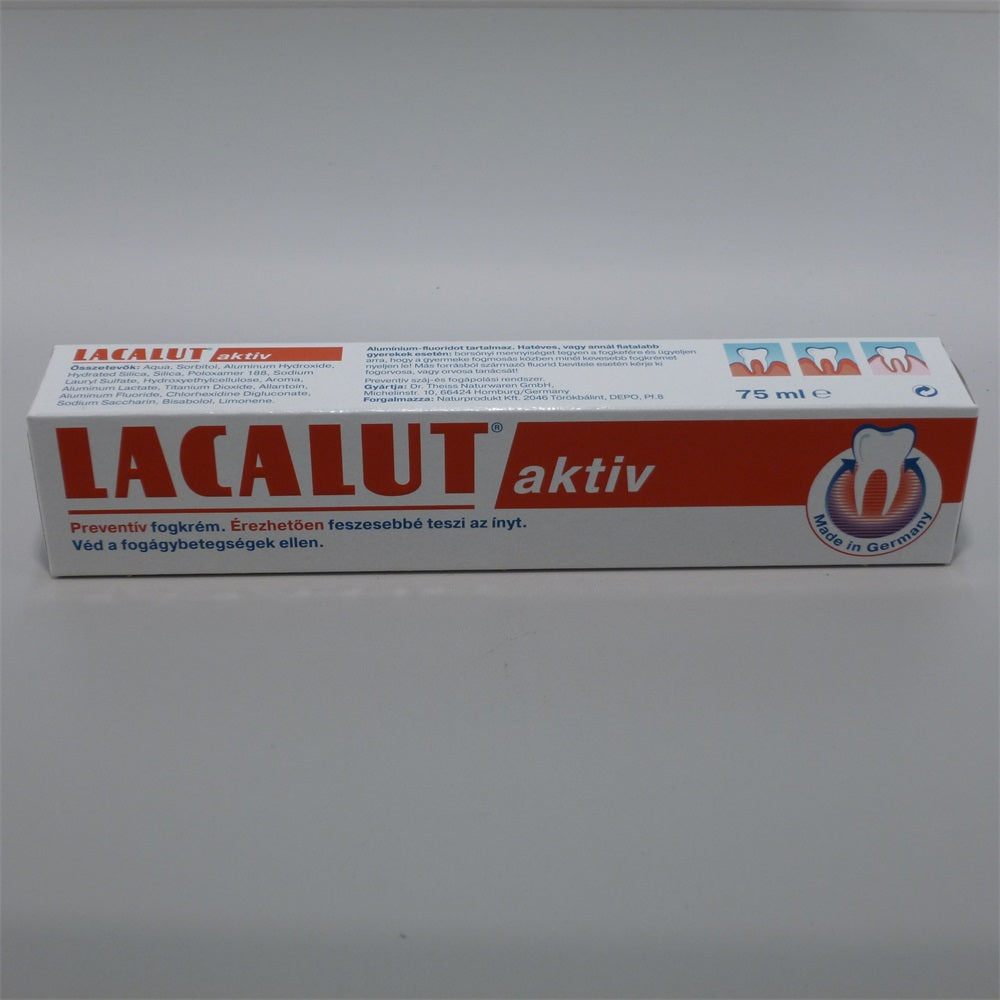 Lacalut aktívna zubná pasta 75 ml - 11599