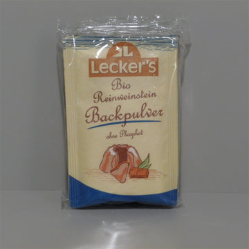 Lecker's Bio Prášok do pečiva s vínnym kameňom 84 g - 15619