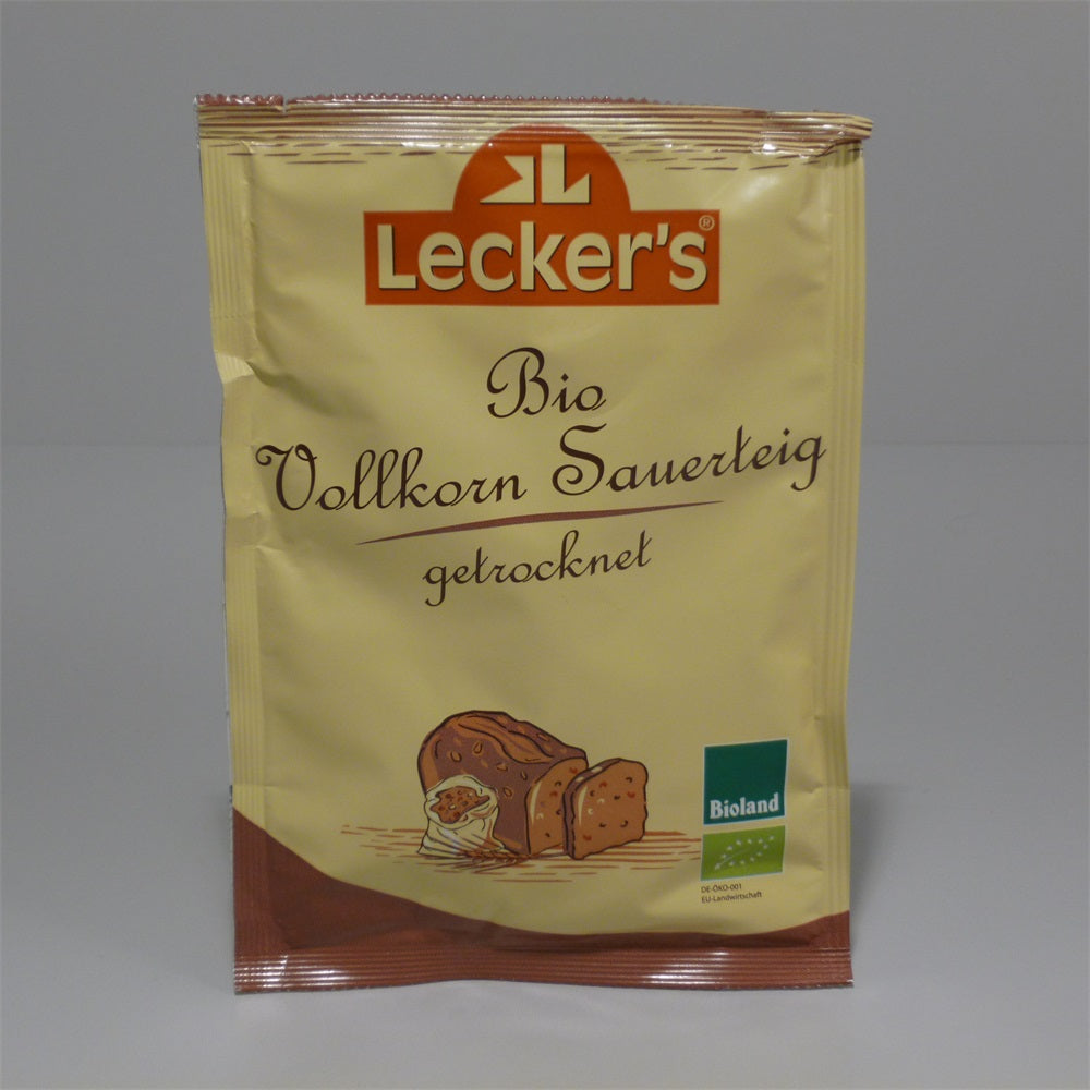 Lecker's sušený celozrnný kvások 30 g - 15618