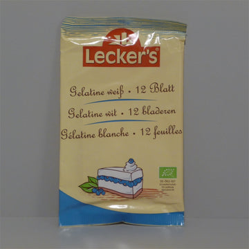 Leckers Biela listová želatína 20 g - 33166
