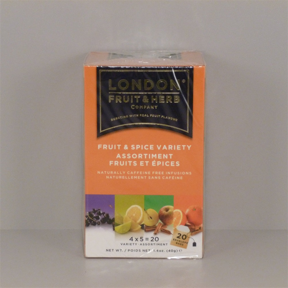 London Fruit & Herb Variácia ovocných a korenistých čajov 40 g - 42422