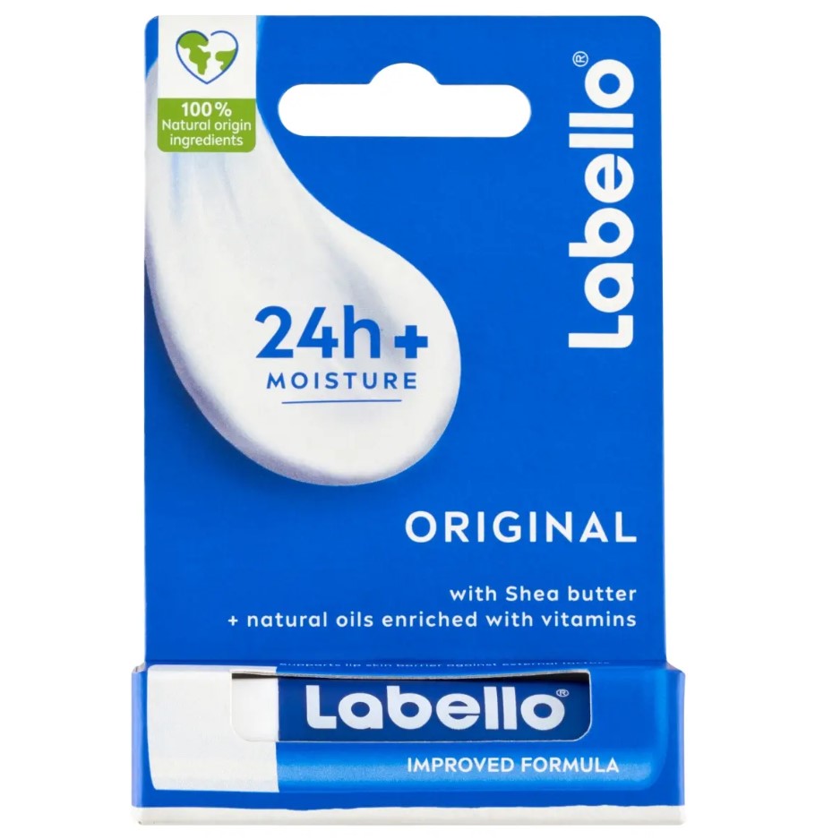 Labello hydratačný balzam na pery s jojobovým olejom a bambuckým maslom 4,8 g - 35085