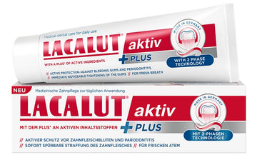 LACALUT Zubná pasta aktiv Plus 75 ml - 94329